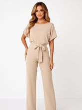 Stylowy Kombinezon Damski - Wiązanie - Modny - Komfortowy - Luo